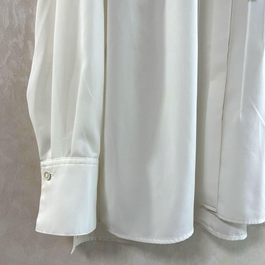 極美品】Ballsey クリアデシンボウタイ ブラウス ピンタック