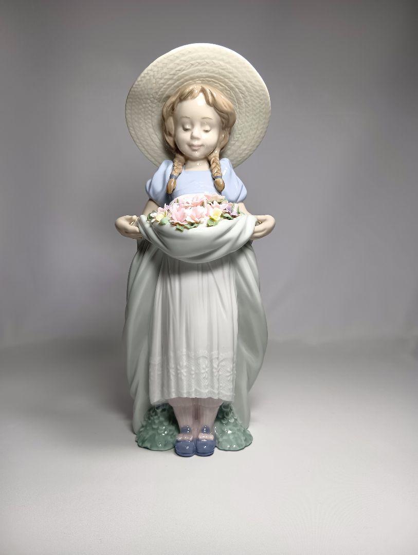 リヤドロ たくさん摘めたよ フィギュリン 置物 楽天市場】正規販売店 リヤドロたくさん摘めたよ！/SKU:01006756