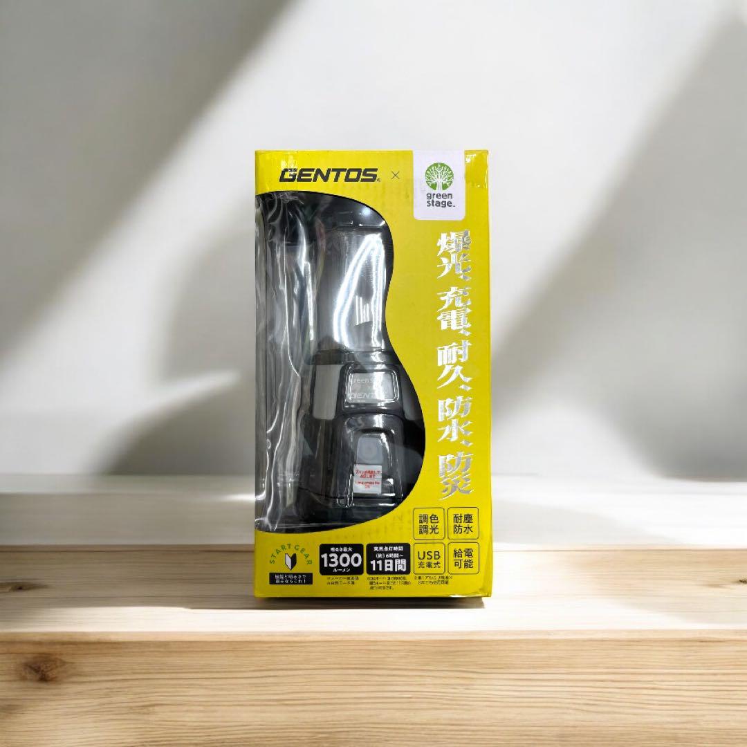 新品/未開封] ジェントス ランタン DQ-300H グリーンステージ