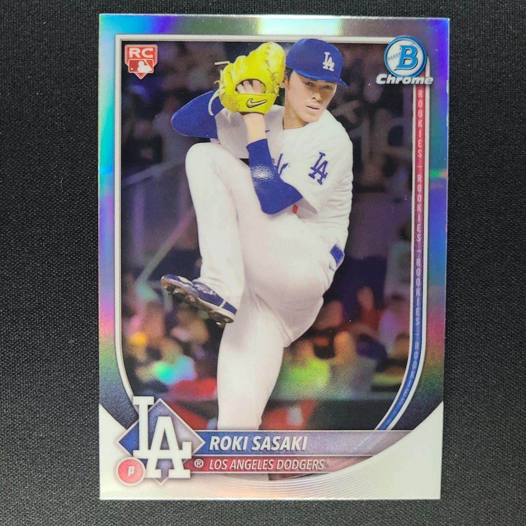 topps bowman 佐々木朗希 50枚限定 bbm 野球カード mlb 佐々木朗希 2025 Topps Bowman Red Rookie - メルカリ