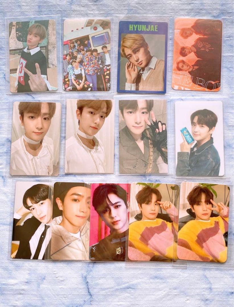 the boyz ヒョンジェ　トレカ　セット　the stealeヨントン　特典 the boyz ヒョンジェトレカセットthe stealeヨントン特典