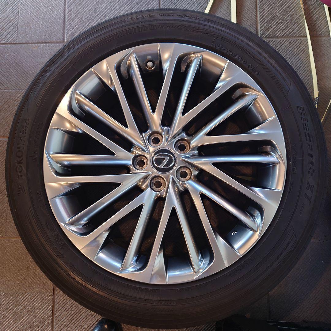 美品】レクサスRX450h バージョンL純正ホイール、20×8J+30