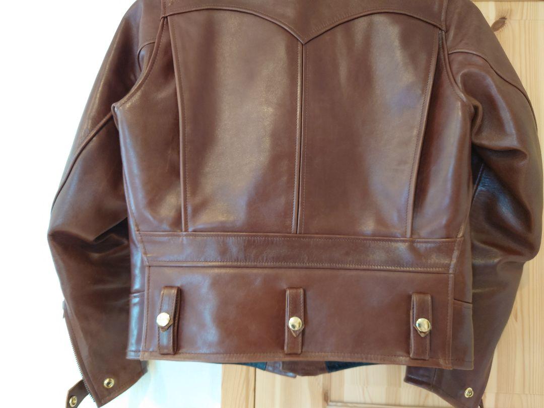ダッパーズ50’sStyle Mortorcycle LeatherJacket