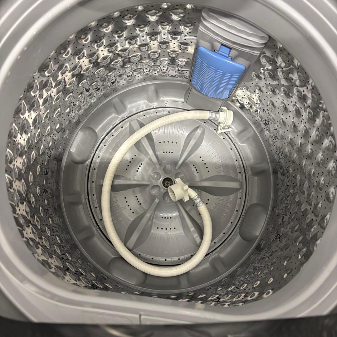 941 洗濯機 7キロ 一人暮らし 安い 綺麗 24年 設置無料 黒