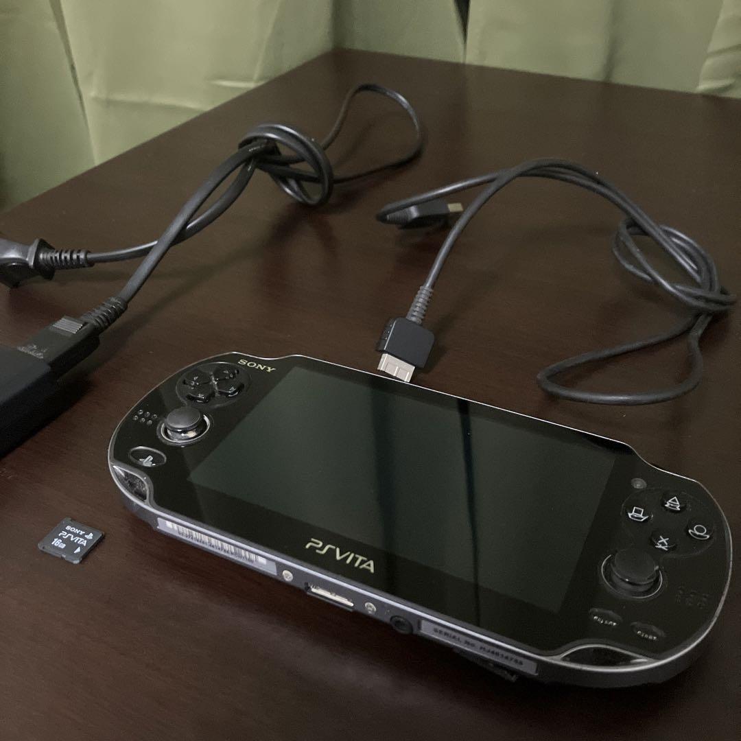 大人気販売中 SONY PSVita PCH-1100 ブラック | artfive.co.jp