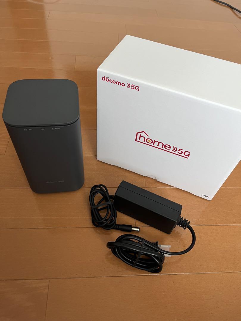 Docomo home 5G HR01 Wi-Fiタワーを使ってみた – システム管理メモ