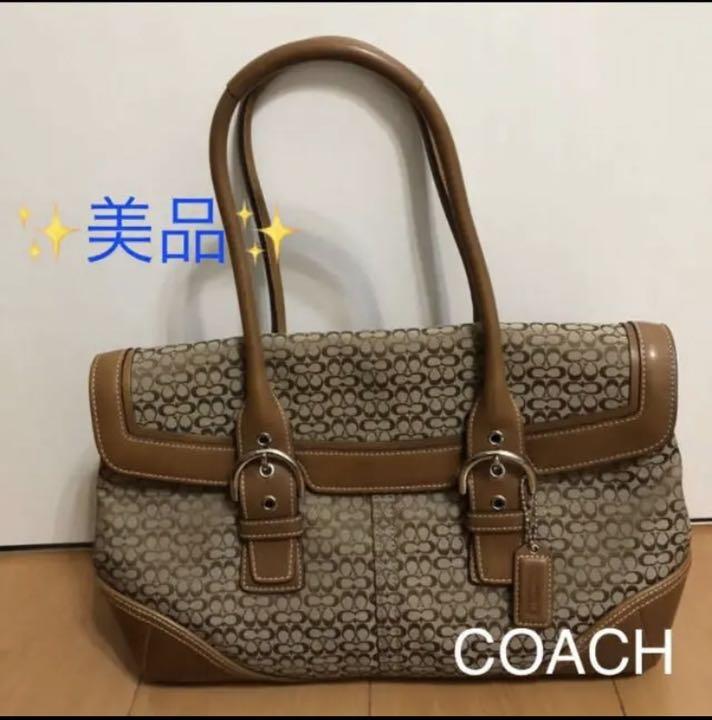 メルカリ - ✨美品✨ COACH コーチ ハンドバッグ 【コーチ】 (¥8,900 ...