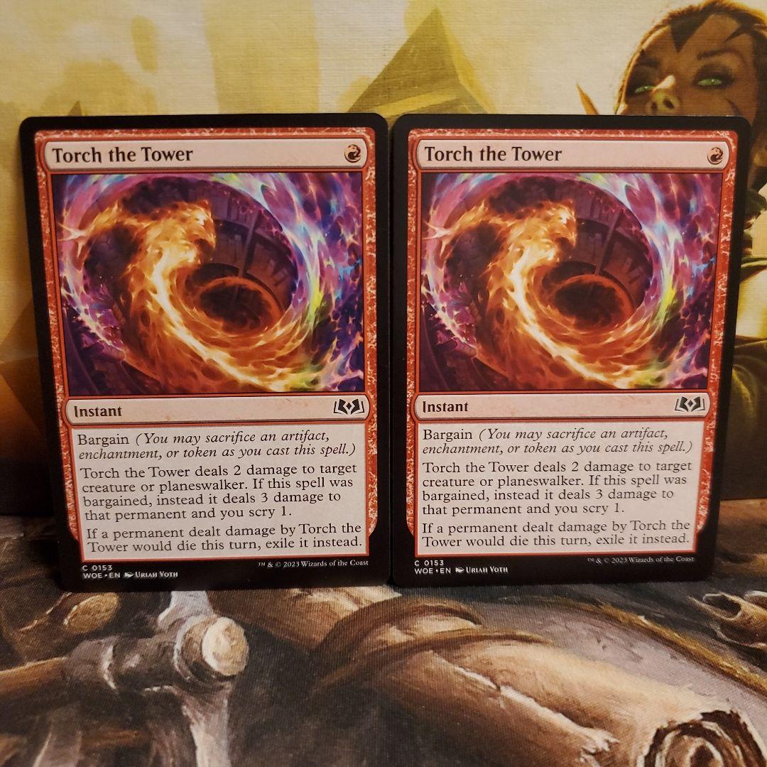 とっておきし福袋 毎日発送】英語 塔の点火 2枚セット MTG - メルカリ マジック：ザ・ギャザリング
