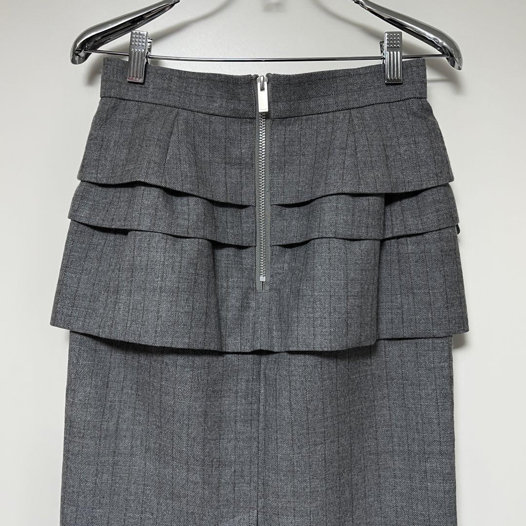 スカート sacai 22AW Chalk Stripe Skirt sacai [22AW] chalk stripe skirt