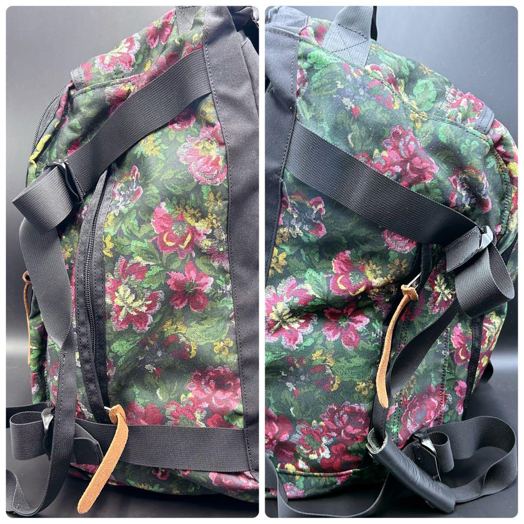 旧ロゴ GREGORY グレゴリー ダッフルバッグ XS USA 花柄 - メルカリ