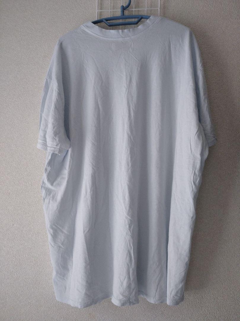 RHCロンハーマンLES TIEN ライトブルー オーバーサイズ Tシャツ
