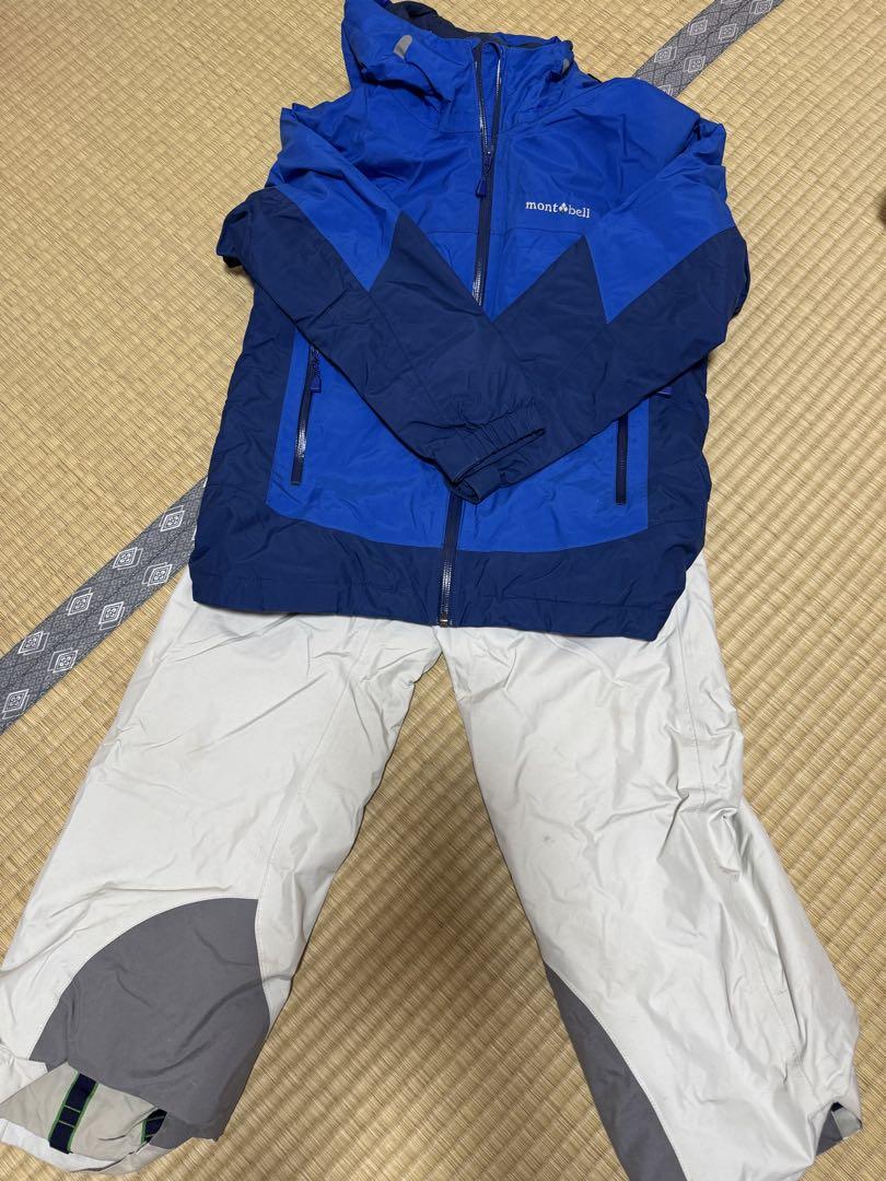 mont-bell 子ども用スキーウェア　140cm