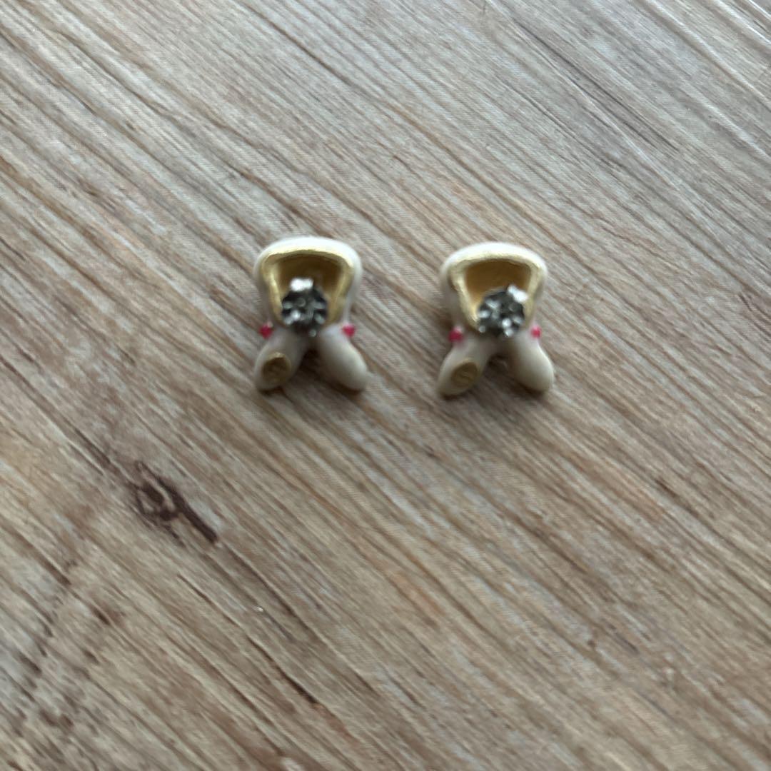 ANNA SUI アナスイ　うざきモチーフピアス
