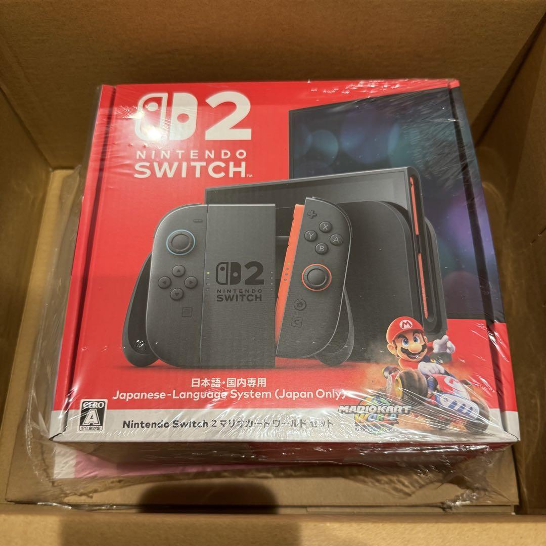 【新品未開封】Nintendo Switch 2 マリオカートワールドセット本体 Nintendo Switch2 本体 マリオカートワールドセット 新品 未使用