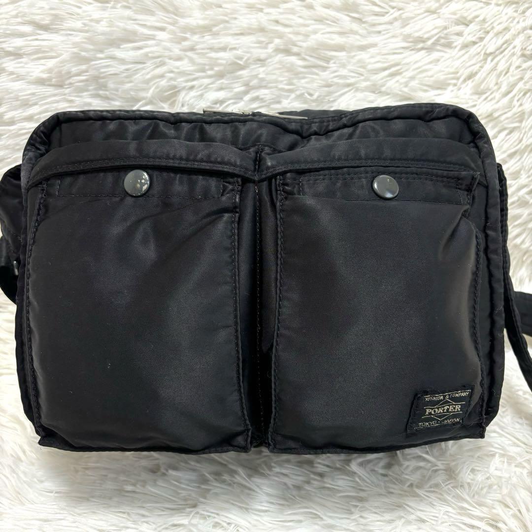 PORTER ポーター　タンカー　ショルダーバッグ　ブラック　日本製