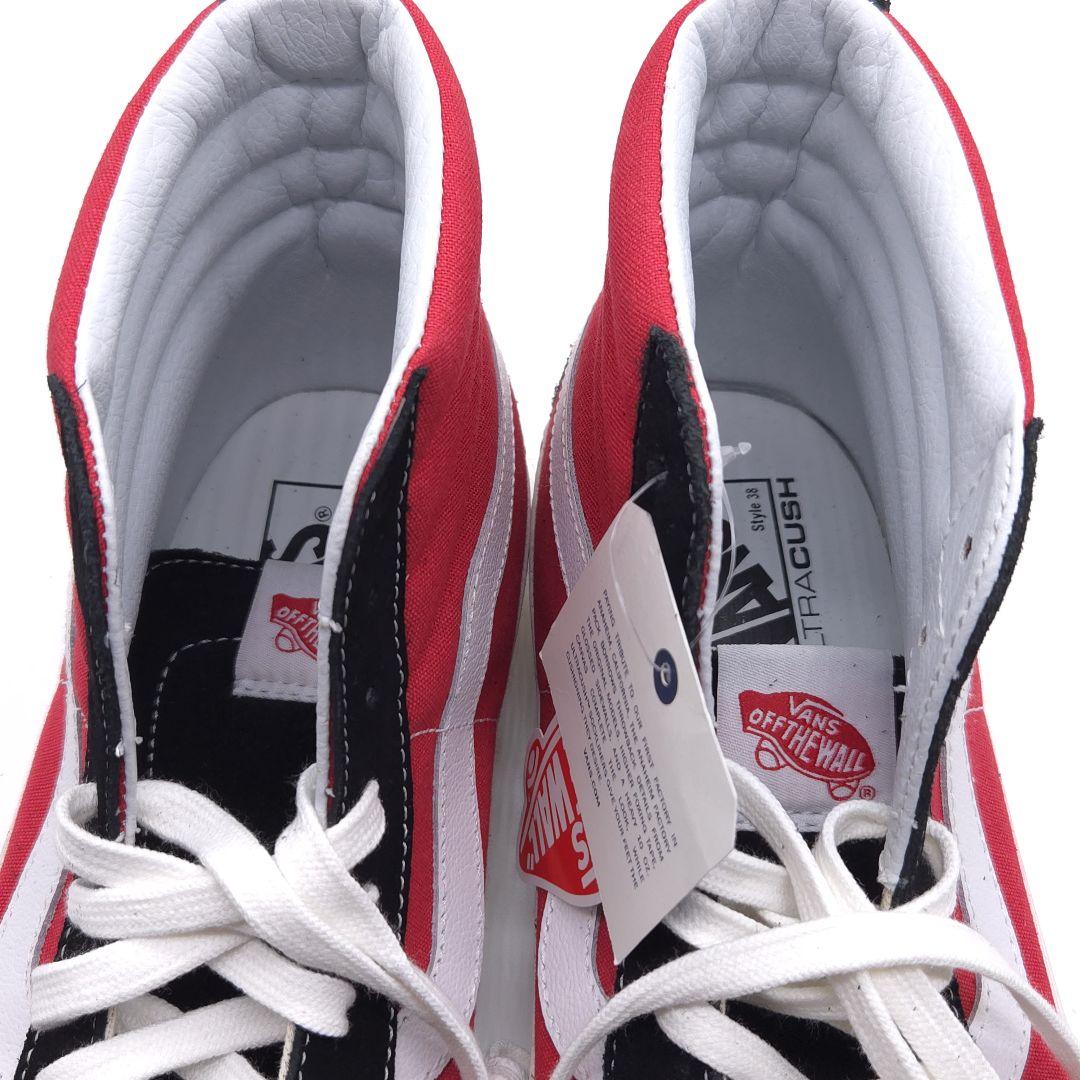 web限定アイテム 未使用 ハイカットスニーカ バンズ ULTRACUSH style38 VANS 靴