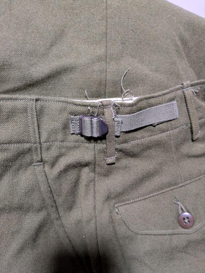 実物 M-51 ウールパンツ 前期型 ジッパーフライ S-R