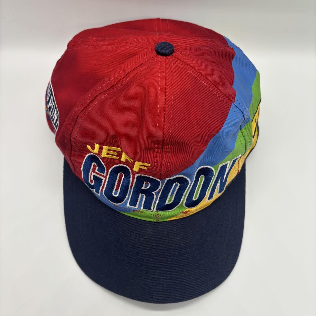 90s　ヴィンテージ　DUPONT　ナスカー　刺繍ロゴ　ベースボールキャップ