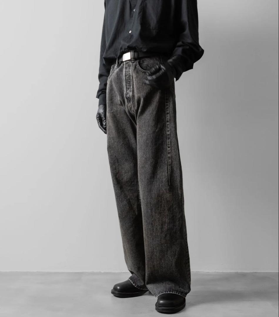 パンツ stein DEFORMED FLARE VINTAGE DENIM JEANS