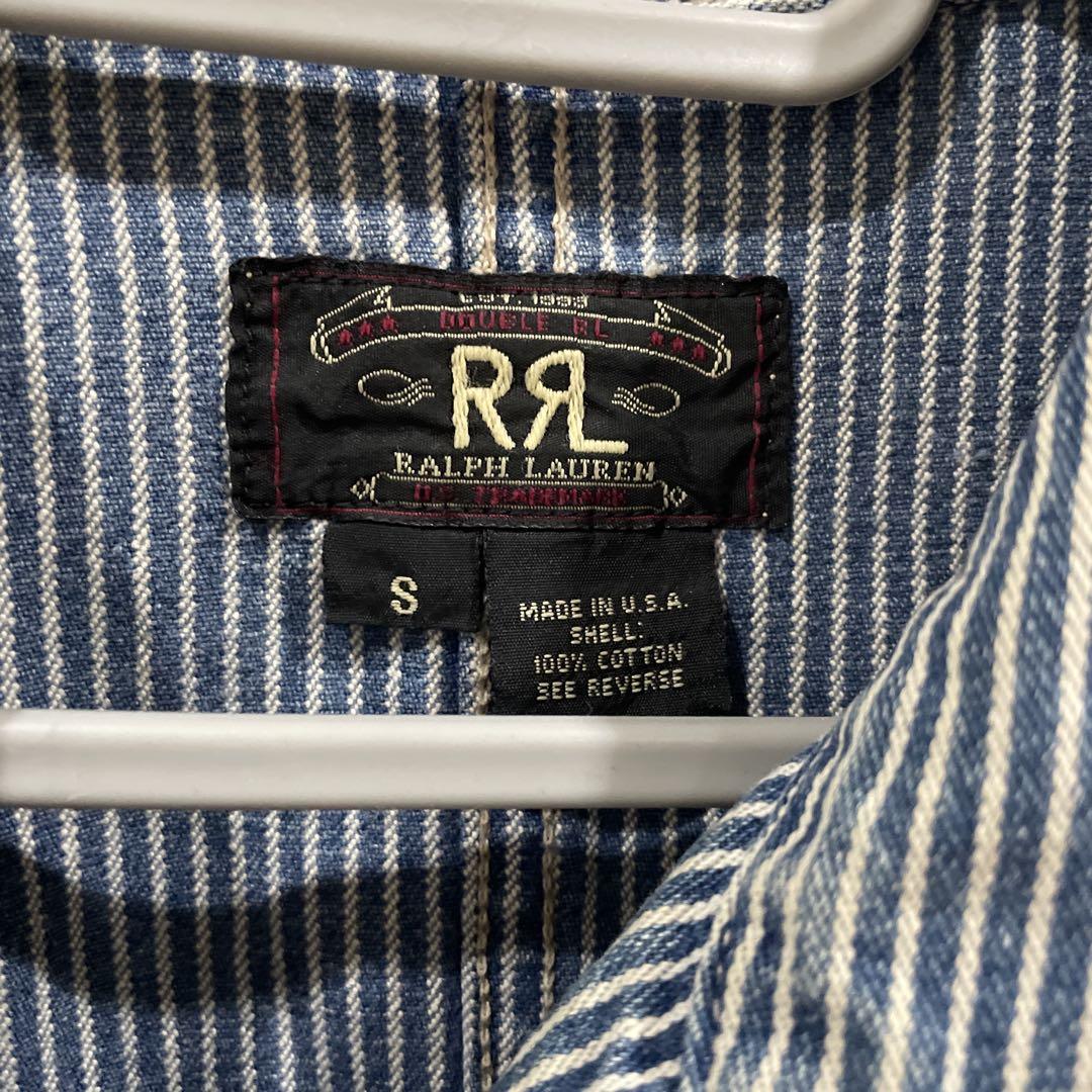 RRL ストライプ カバーオール S