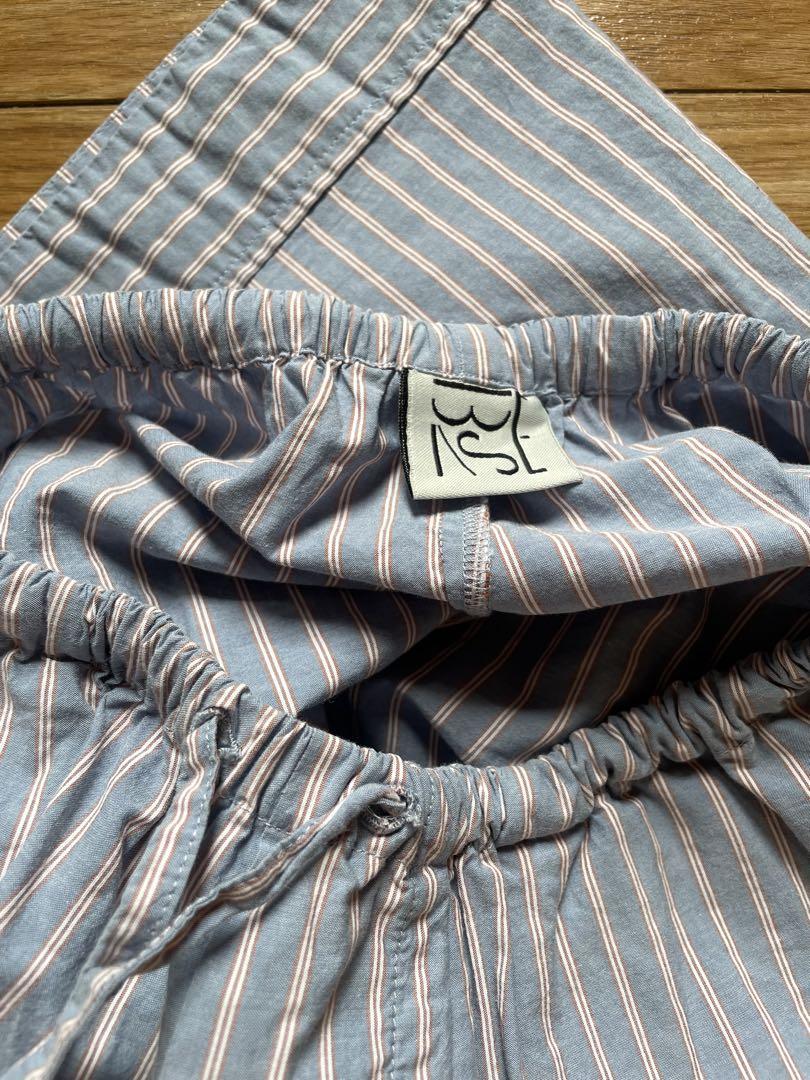 BASERANGE Limber Shorts Red Blue Stripe - メルカリ