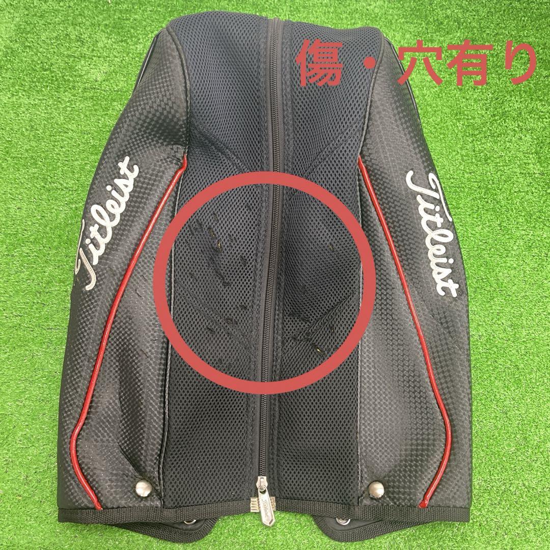 タイトリスト　titleist エナメル　キャディーバック　９インチ