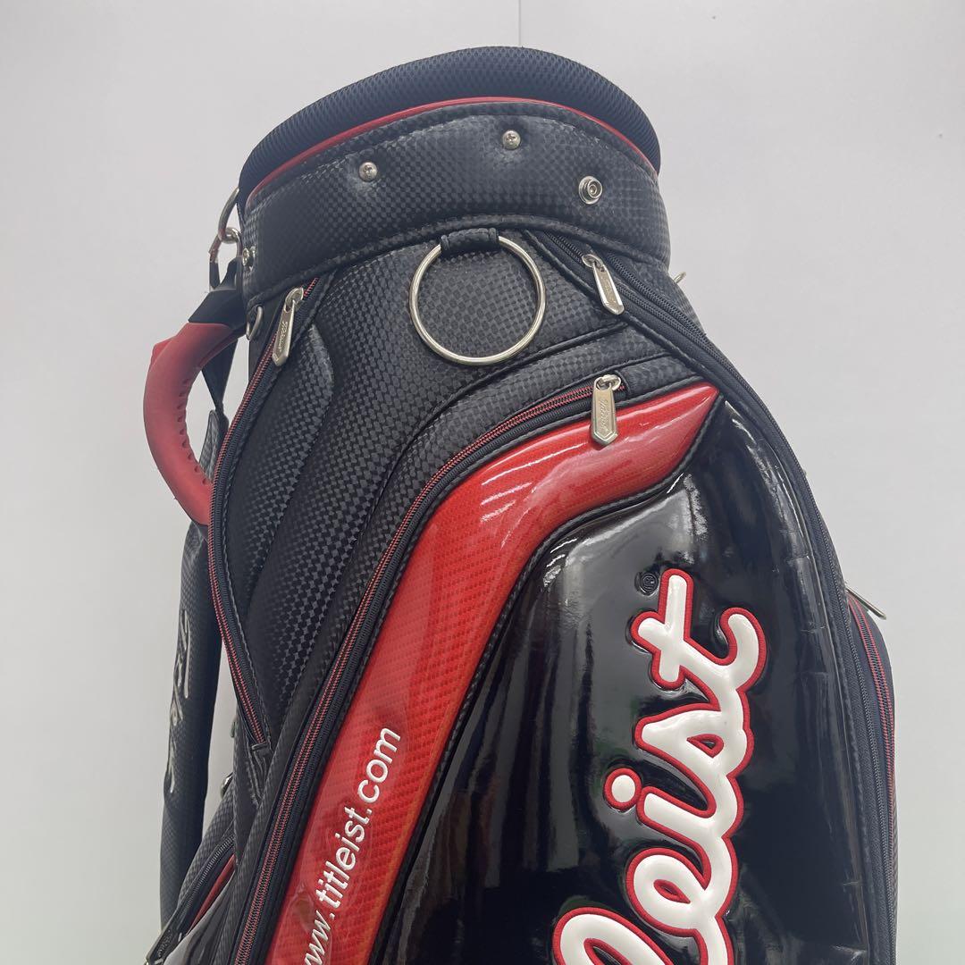 タイトリスト　titleist エナメル　キャディーバック　９インチ