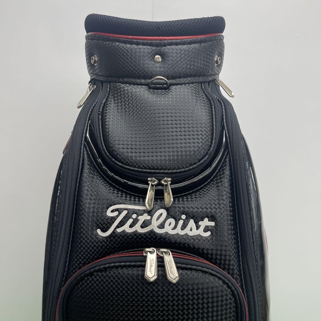 タイトリスト　titleist エナメル　キャディーバック　９インチ