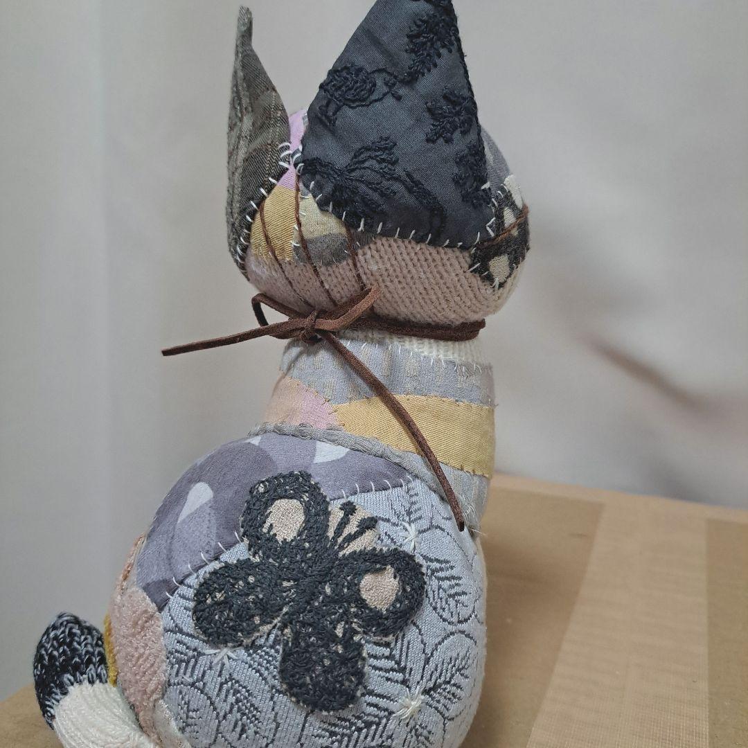 手作り　猫ぐるみ　パステル三毛