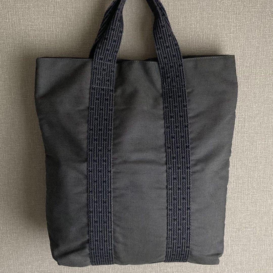 HERMES エルメス エールライン カバス キャンパス トートバッグ