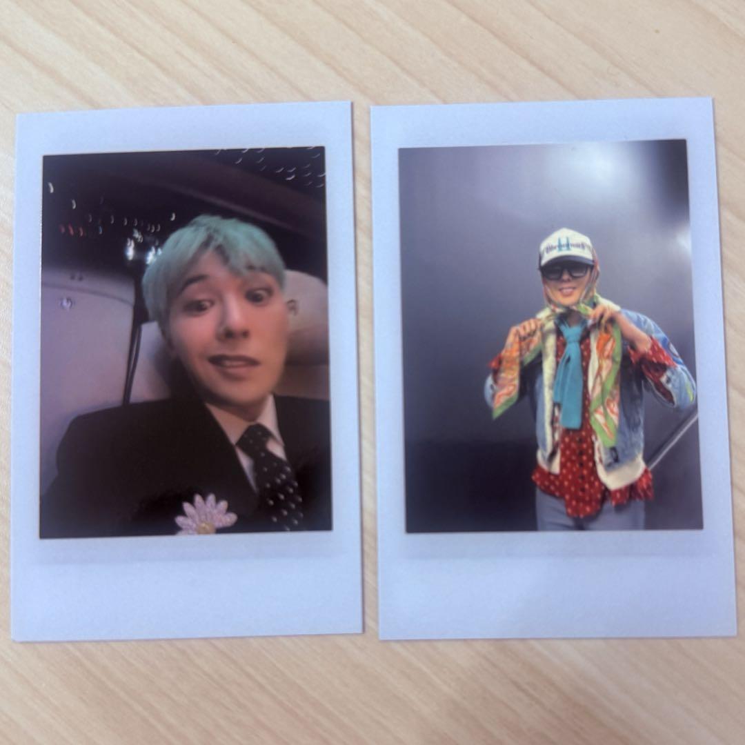 年末のプロモーション G-DRAGON GD ジヨン トレカセット ポラロイドフォト 購入特典 アイドル