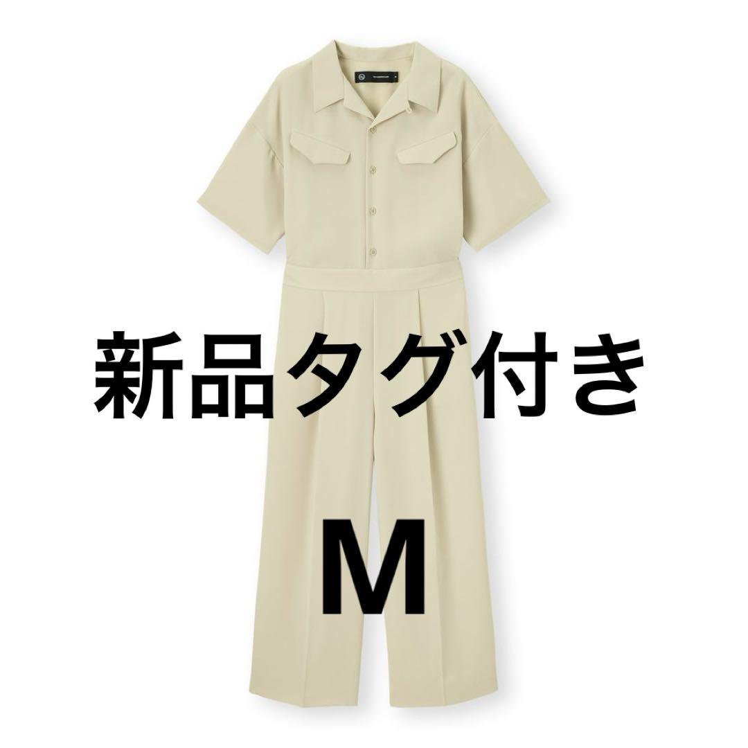 最終！新品！アンクレイヴ✴︎ジャンプスーツ✴︎オールインワン✴︎サイズ1✴︎ベージュ GU × UNDERCOVER」ジャンプスーツ - メルカリ