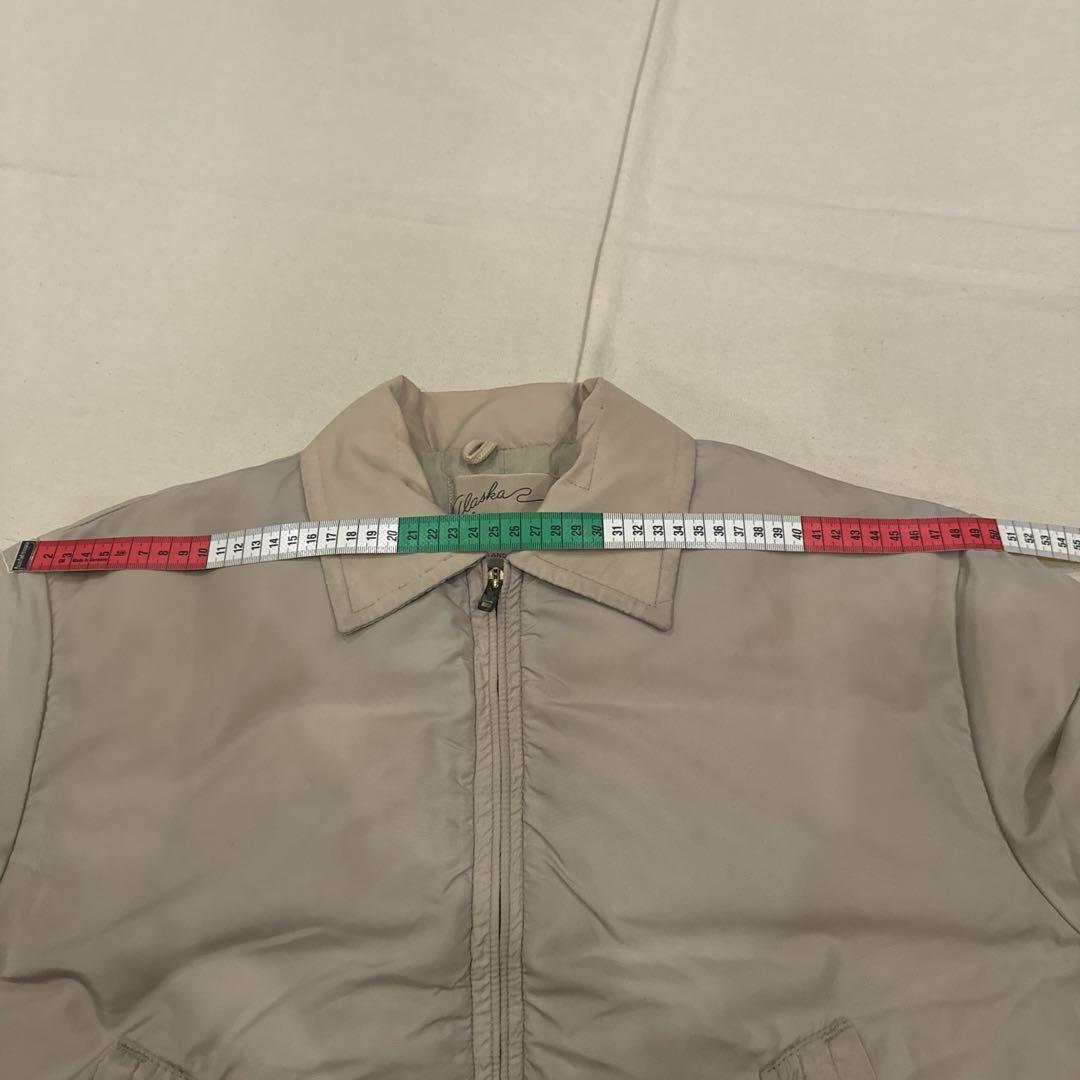 60s VINTAGE ドリズラー系 DOWN JACKET USA製 40