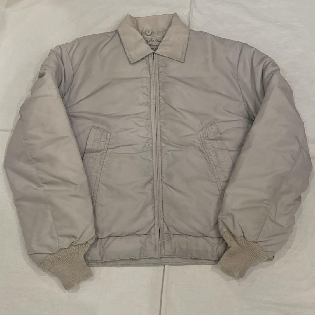 60s VINTAGE ドリズラー系 DOWN JACKET USA製 40