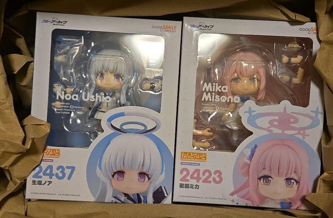 ブルアカ ねんどろいど 生塩ノア&聖園ミカ