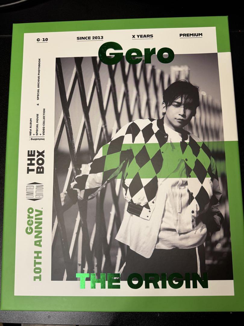 Gero 10周年アルバム THE ORIGIN（豪華盤）生チェキ付