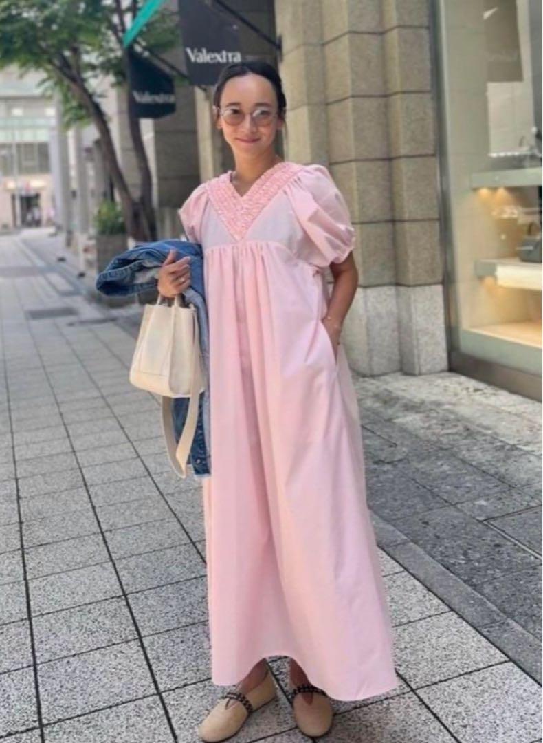 ロージーモンスター v-neck mini frill puff OP 画像1