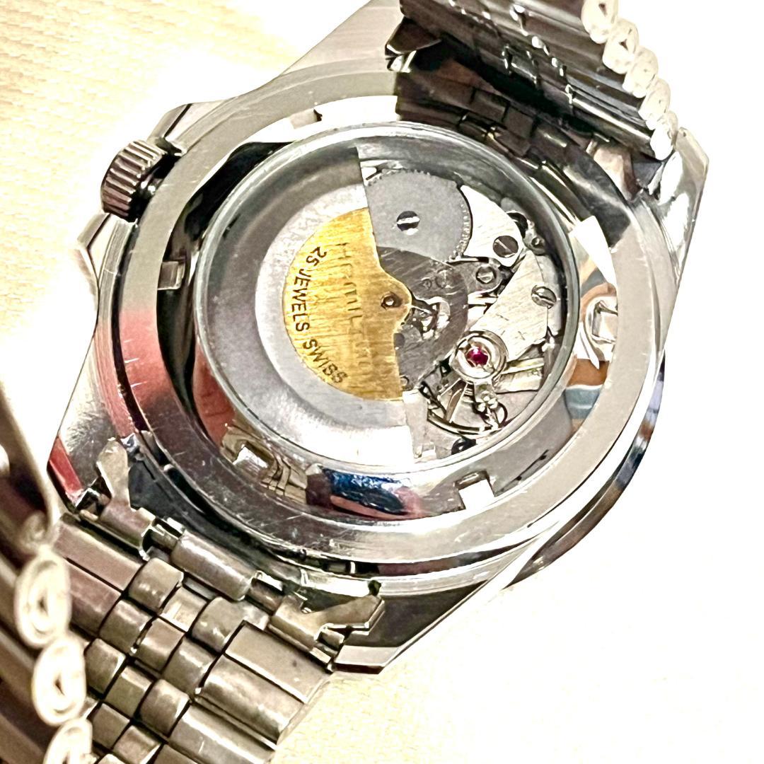 63: OH済★ヴィンテージ★ハミルトン★自動巻★腕時計★ダイバー 送料無料