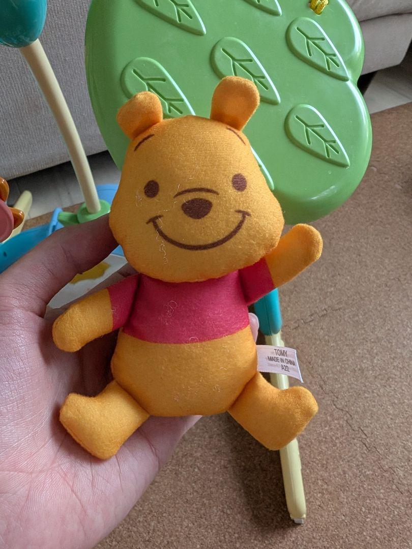 【美品】Disney プーメリー えらべる回転6WAYジムにへんしんメリー