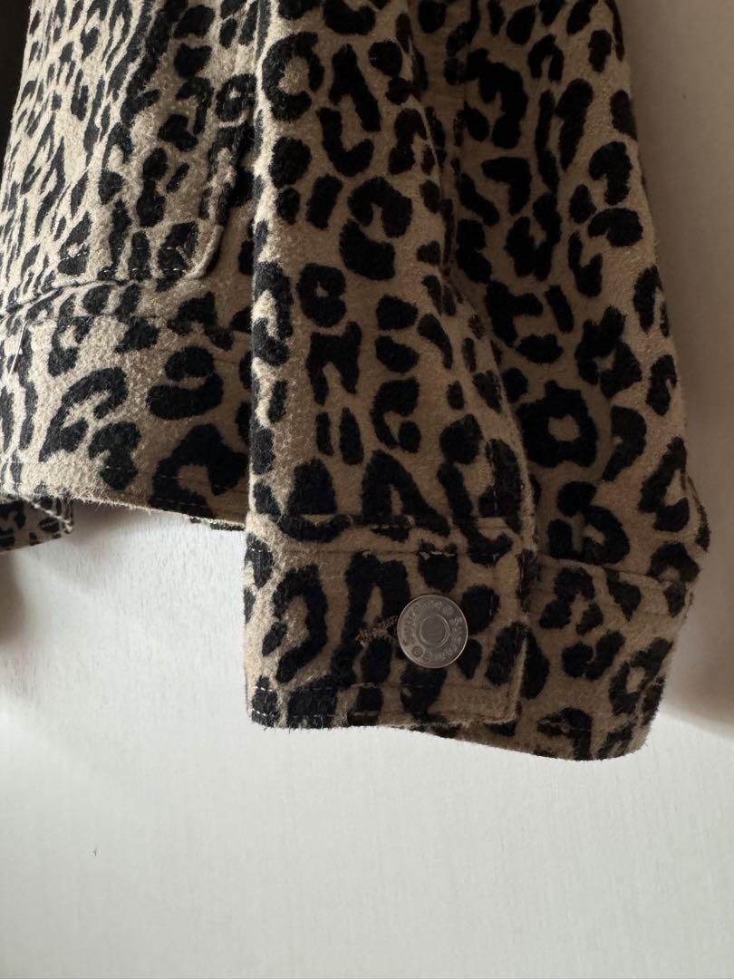 ジャケット・アウター Supreme Moleskin Work Jacket\"Leopard\"