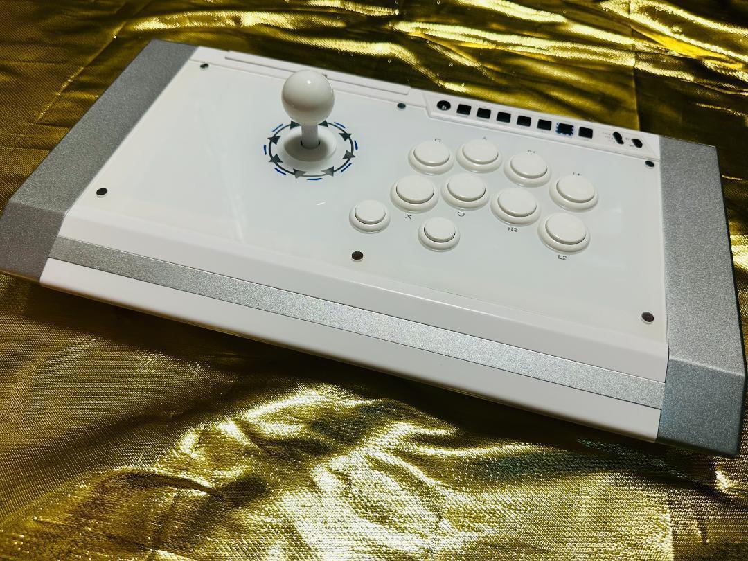 美品　QANBA Pearl　 アケコン　L3,R3 ボタン増設カスタム