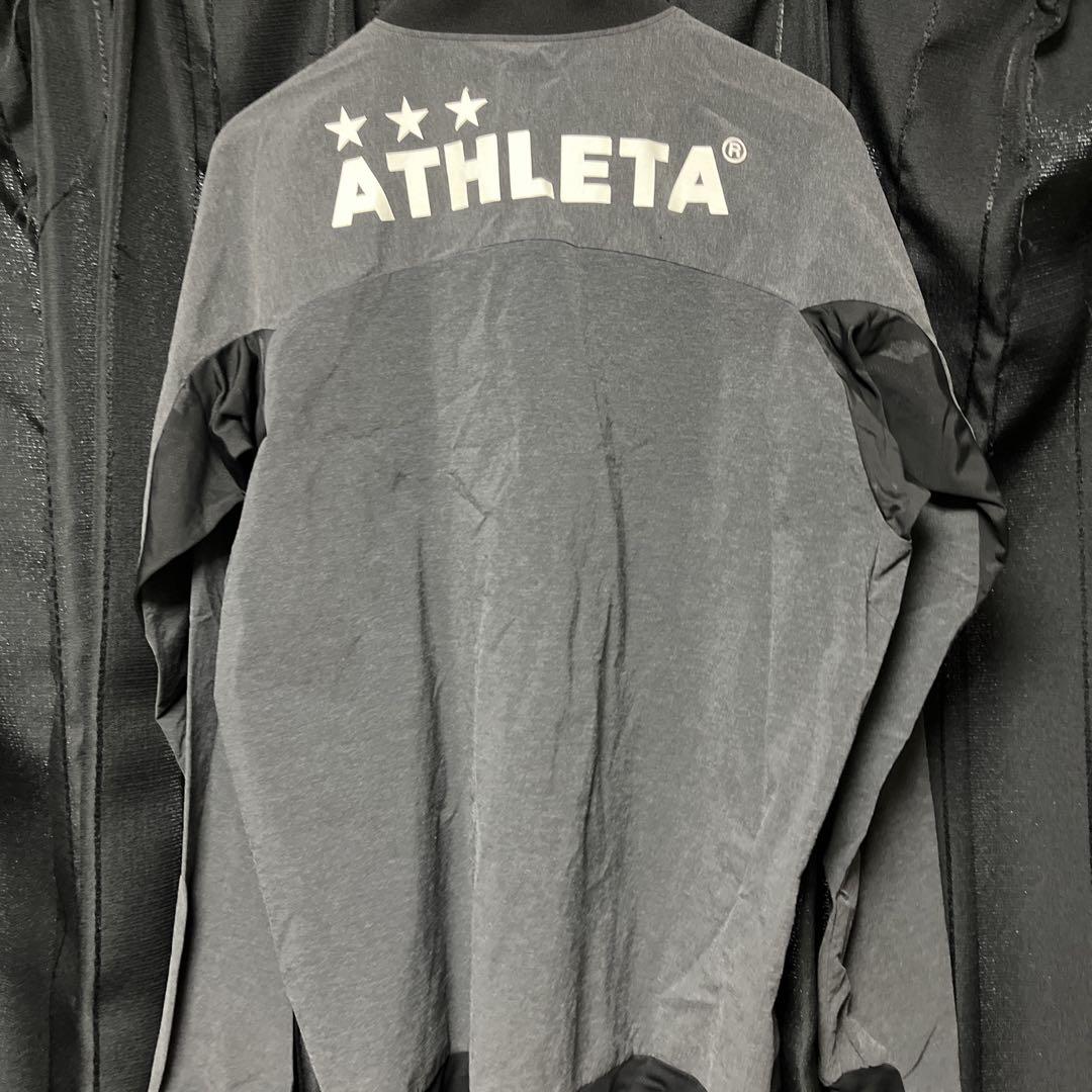 ATHLETA ピステ・ウィンドブレーカー XO グレー
