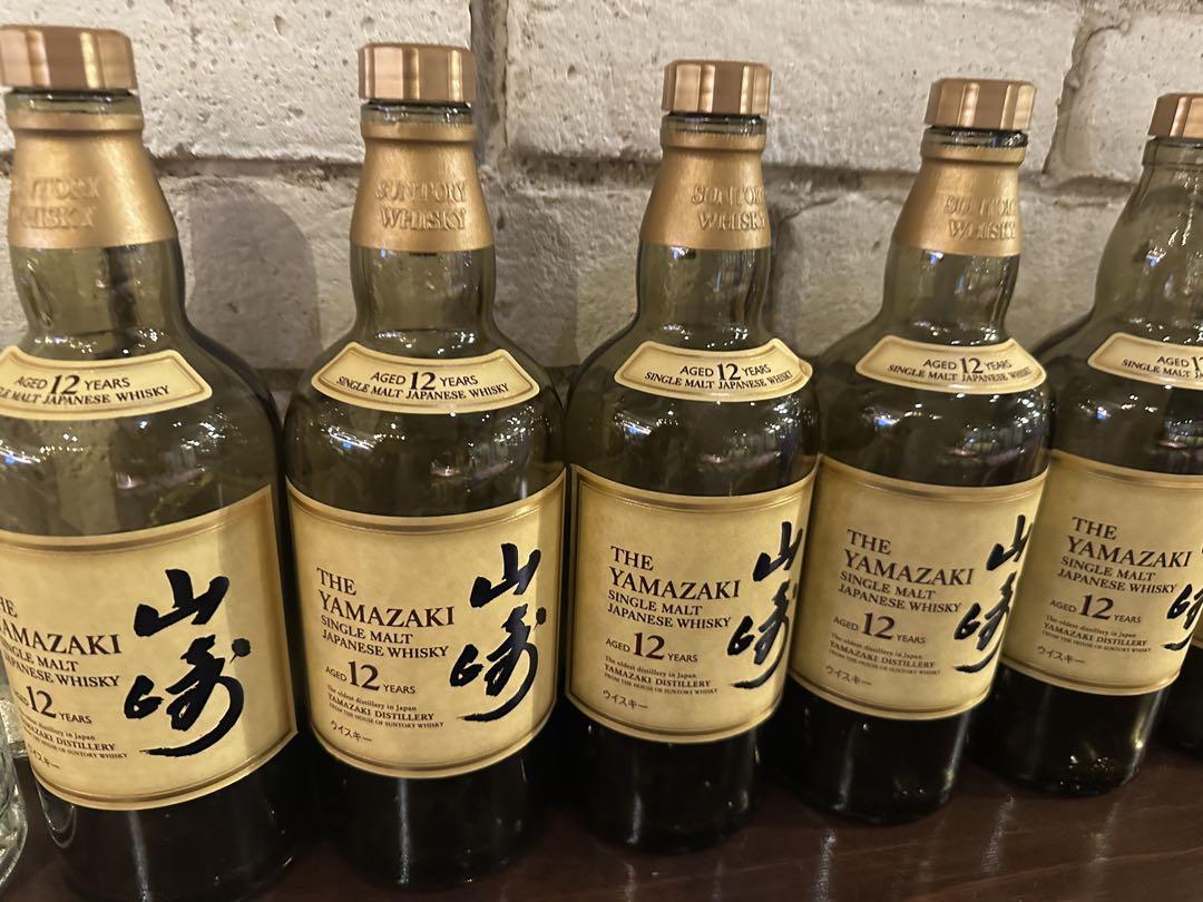 山崎 12年の空き瓶 １0本と空き箱３つのセット