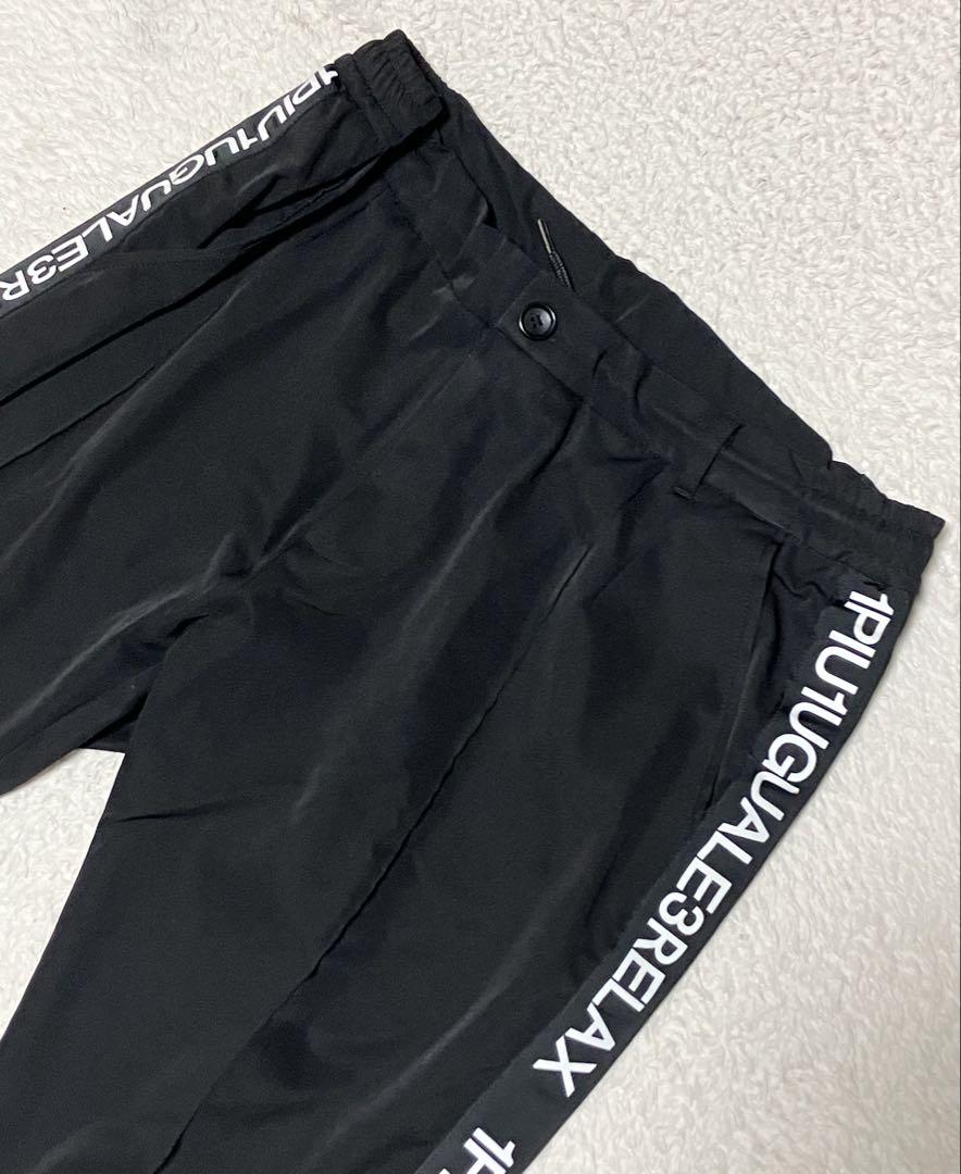 【美品】1piu1uguale3 RELAX スラックス ラインパンツ XXL