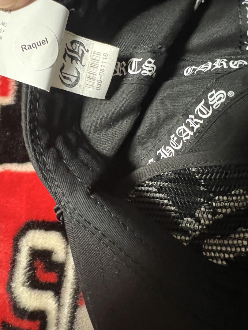 CHROME HEARTS 黒キャップ　ガスステーション