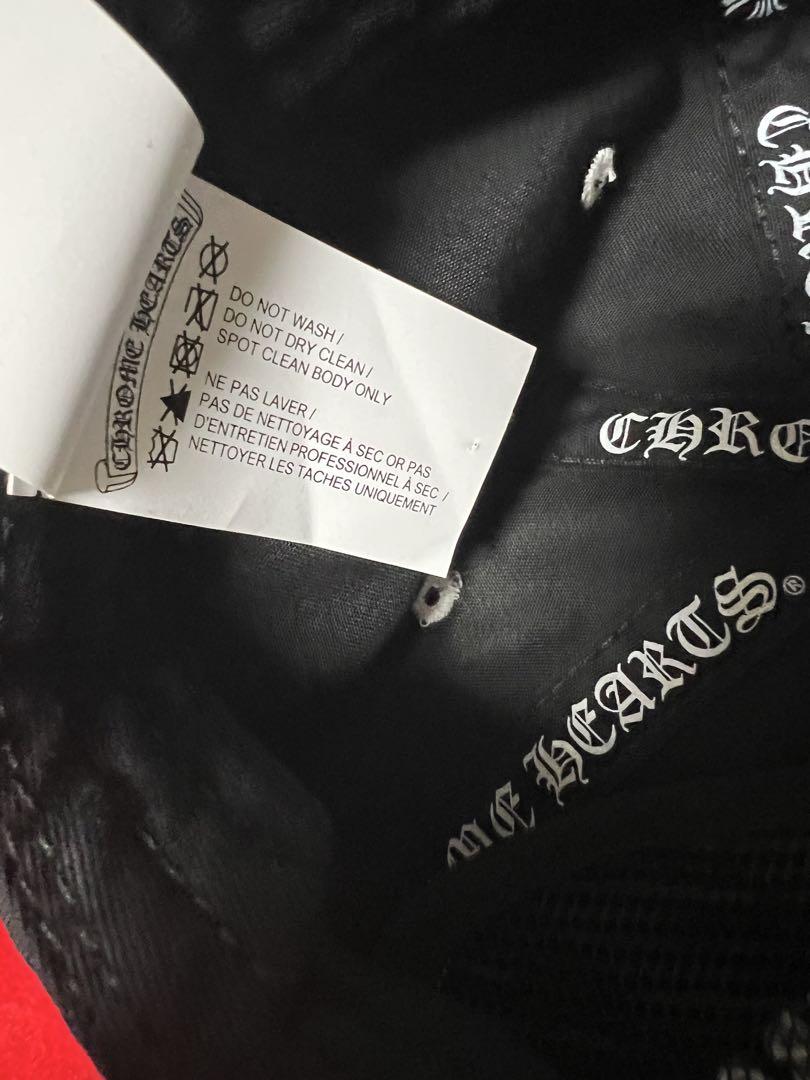CHROME HEARTS 黒キャップ　ガスステーション