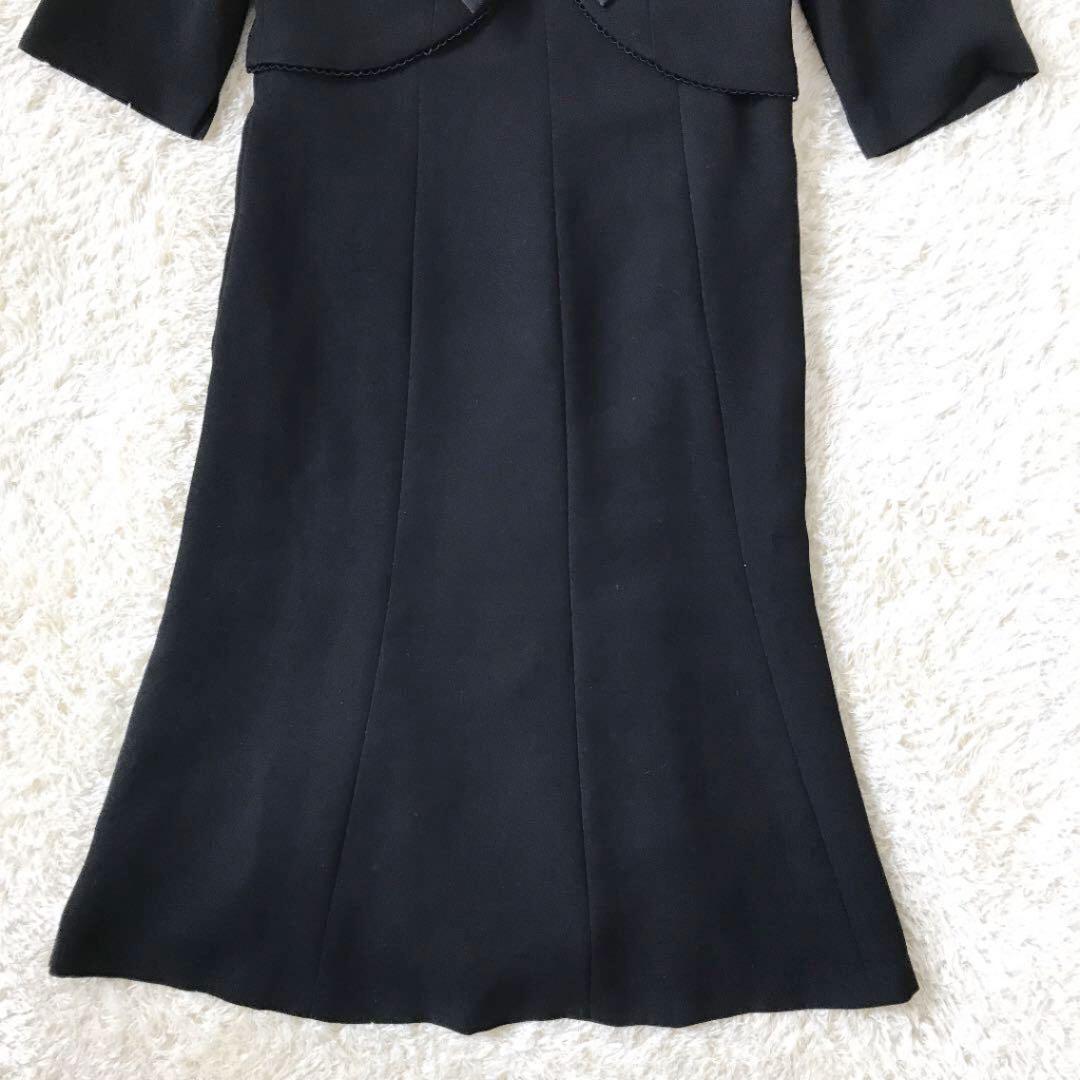 得価最安値 Soir de Paris ジャケットワンピースセット11号ブラックフォーマル 7x3OP-m67694810585 格安安い