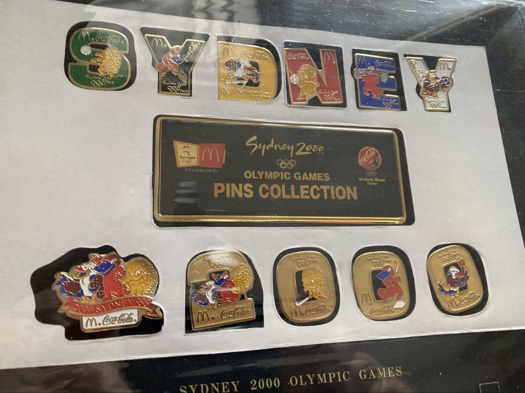 非売品2000シドニーオリンピックNHKピンバッジ マクドナルド 2000年シドニー オリンピック コラボ非売品