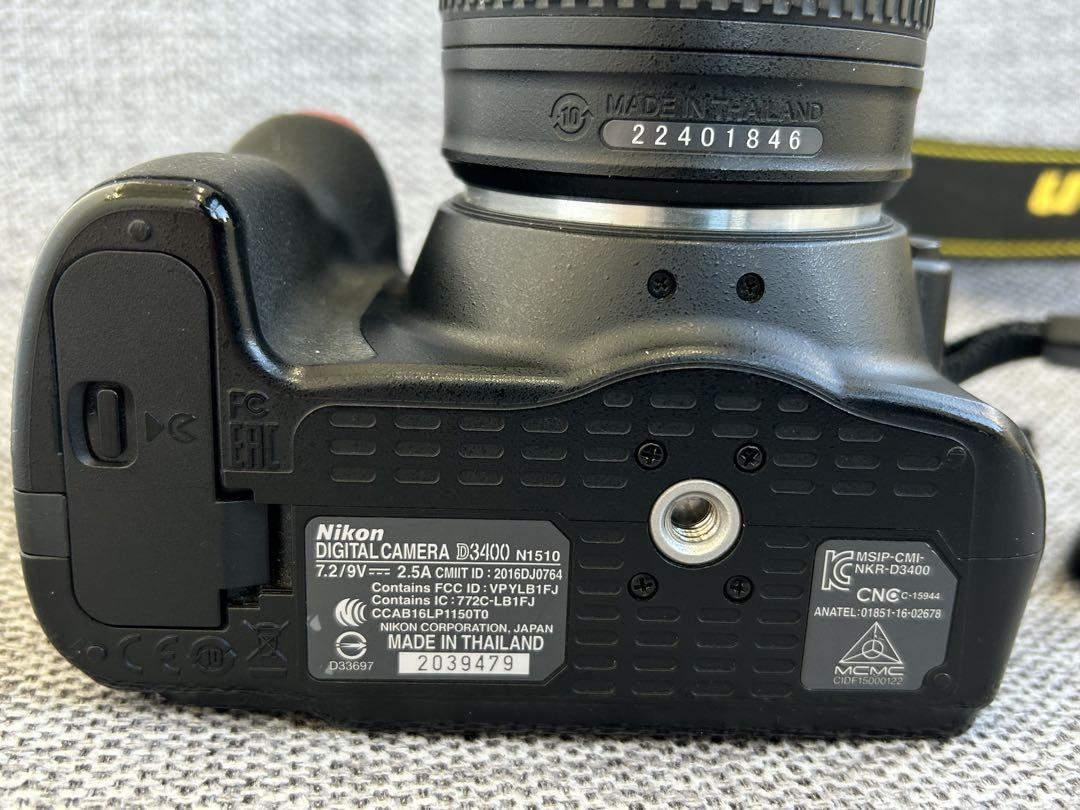 心*♪様 Nikonニコン デジタル一眼レフカメラ D3400 AF-P 18-
