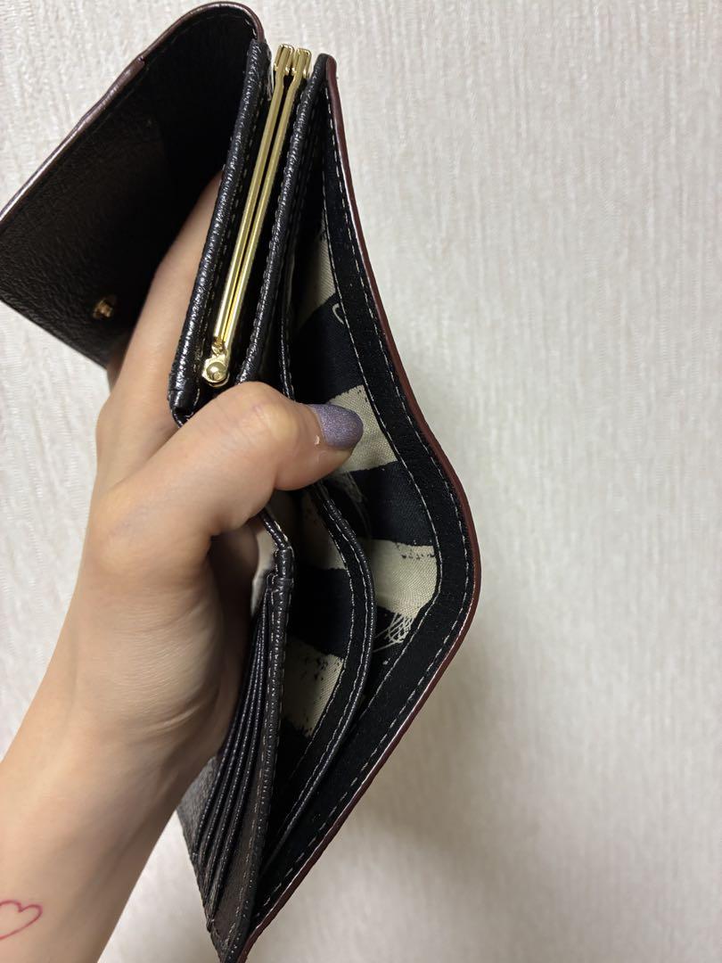 Vivienne Westwood 三つ折り財布 ブラック 牛革 黒 財布 - メルカリ